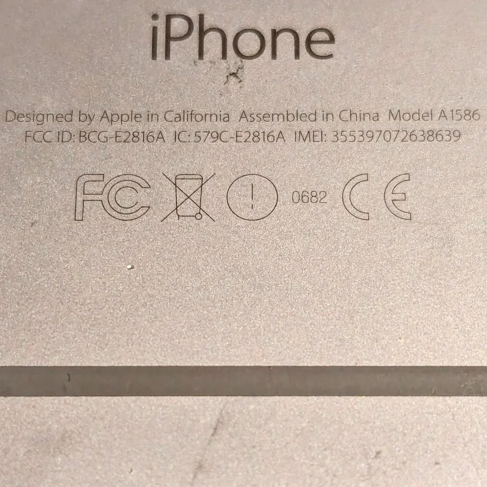 iPhone 6 (A1586) - 16 GB #47 (For parts)***